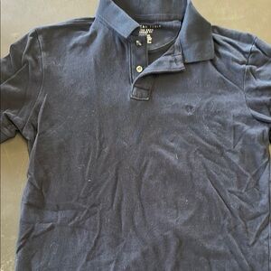 American Eagle Outfitters Men’s Blue Polo Shirt-XS-CLEAN